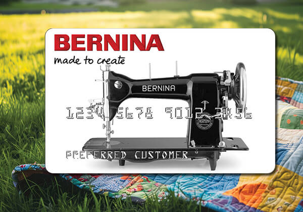 BERNINA Financing Offer